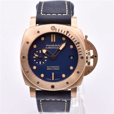 panerai morzo|Panerai bronzo blu abisso.